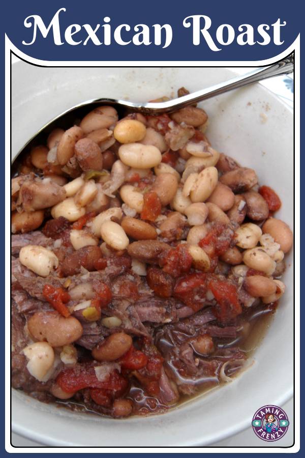 Mexican roast and beans