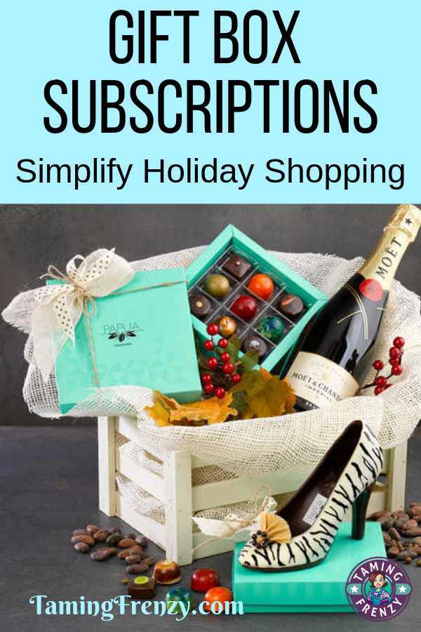 gift boxes and subscriptions make holiday shopping easier