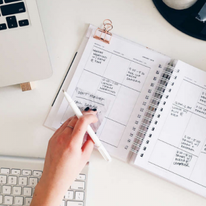 a good planner helps you get organized