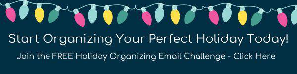 clickable graphic for holiday organizing email challenge