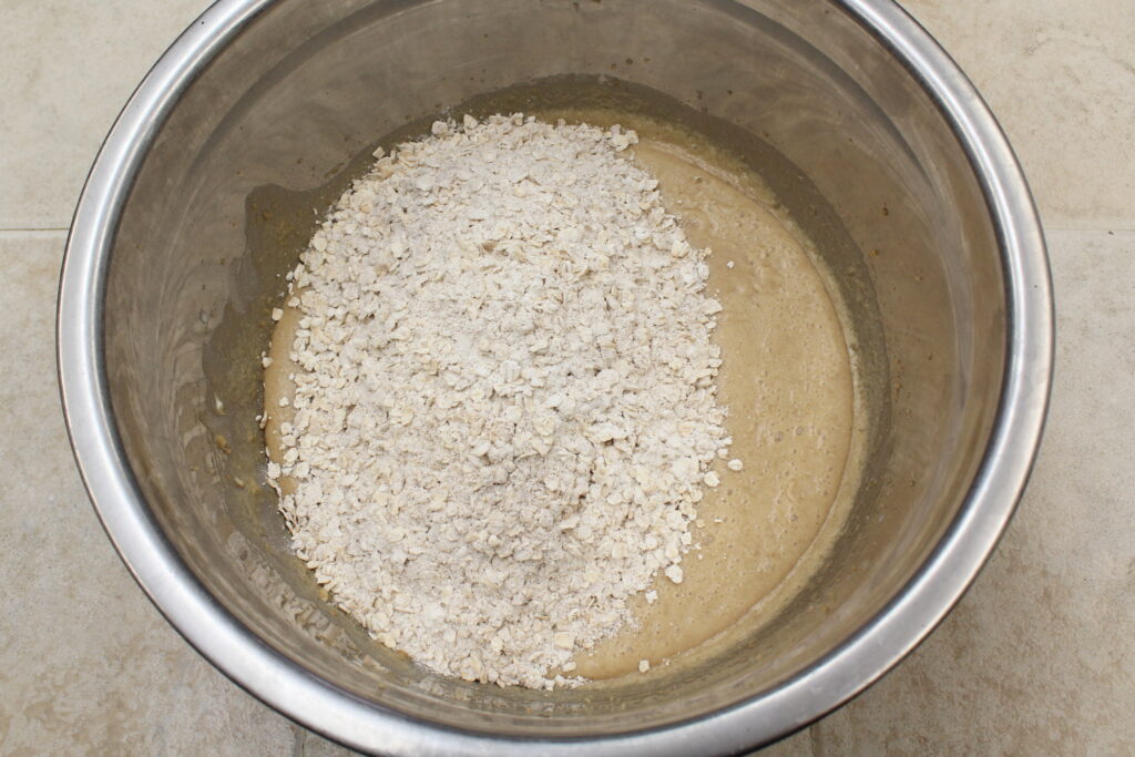 add the oatmeal