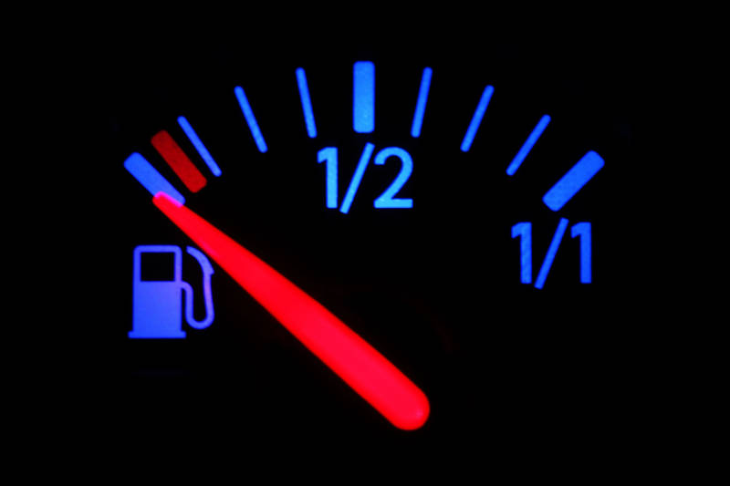gas tank is empty