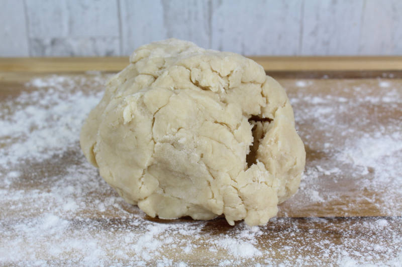 dough ball for apple galette
