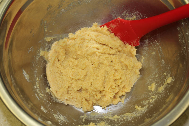 ingredients for keto pumpkin pie in mixing bowl